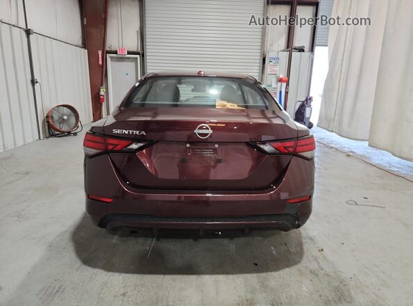 3N1AB8CV4SY361442 2025 NISSAN SENTRA Burgundy 