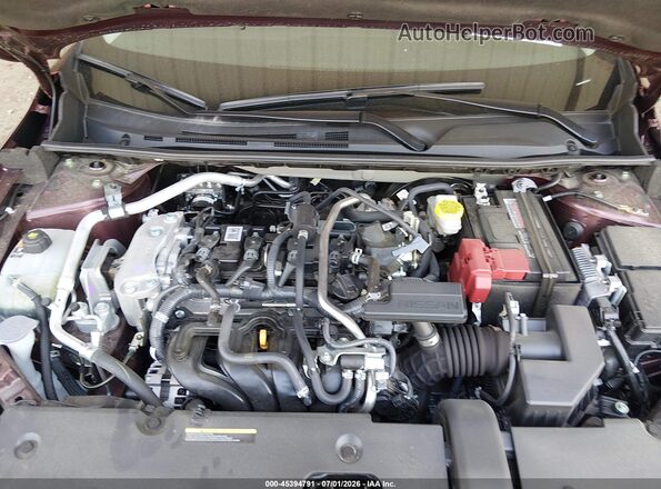 3N1AB8CV4SY363210 2025 NISSAN SENTRA Burgundy Հետևի տեսք