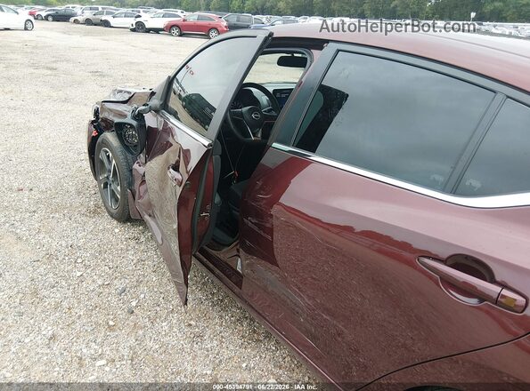 3N1AB8CV4SY363210 2025 NISSAN SENTRA Burgundy 