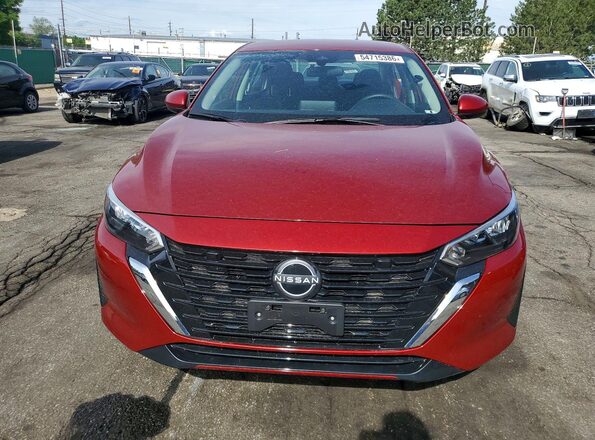 3N1AB8CV4SY364972 2025 NISSAN SENTRA Темно-бордовый 