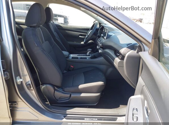 3N1AB8CV4SY409778 2025 NISSAN SENTRA Gray წინა სალონის ხედი