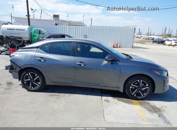 3N1AB8CV4SY409778 2025 NISSAN SENTRA Gray სალონის 360-გრადუსიანი ხედი