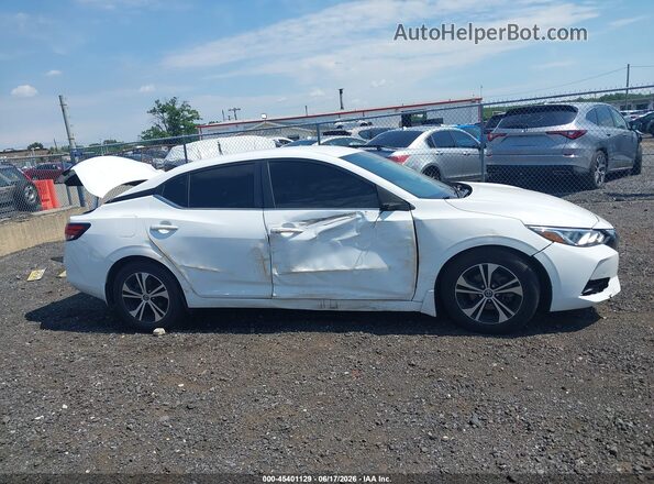 3N1AB8CV5LY225094 2020 NISSAN SENTRA Белый Вид задней части салона