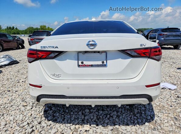 3N1AB8CV5LY259780 2020 NISSAN SENTRA White Rear view