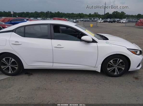 3N1AB8CV5LY268446 2020 NISSAN SENTRA White Vista interior trasera