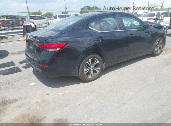 3N1AB8CV5LY275929 2020 NISSAN SENTRA Черный Задняя правая четверть