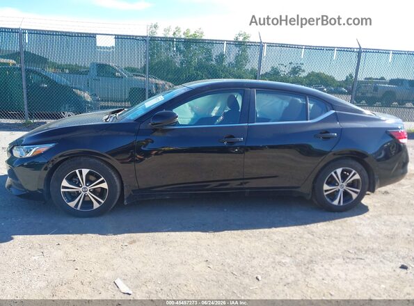 3N1AB8CV5LY304054 2020 NISSAN SENTRA Black Панорамний вид салону 360°