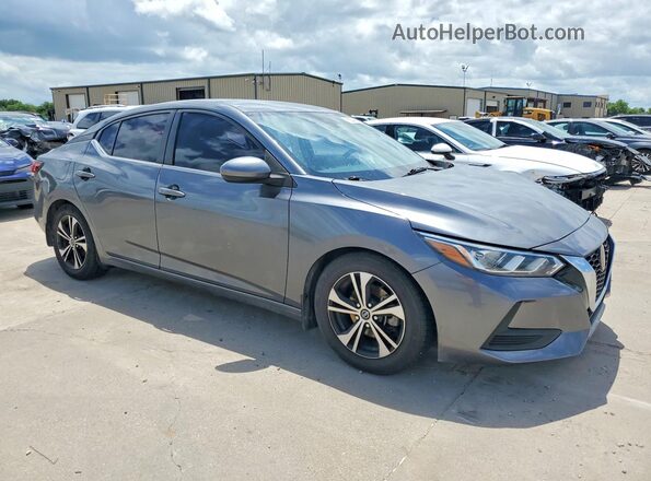 3N1AB8CV5MY225761 2021 NISSAN SENTRA Gray 