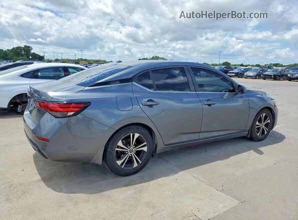 3N1AB8CV5MY225761 2021 NISSAN SENTRA Gray 