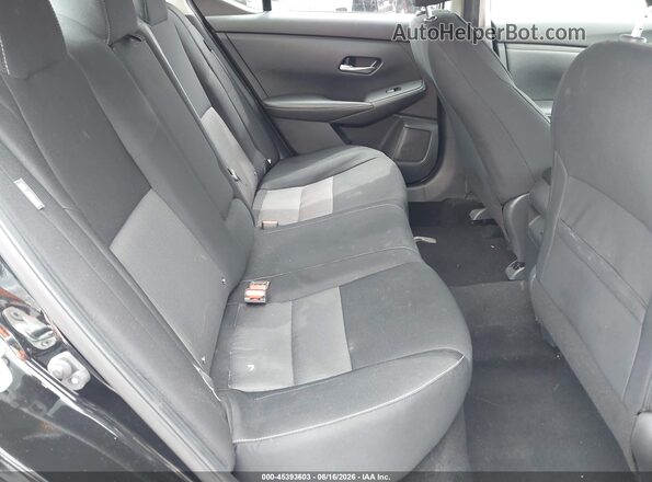 3N1AB8CV5MY281747 2021 NISSAN SENTRA Black VIN კოდის სტიკერის ხედი