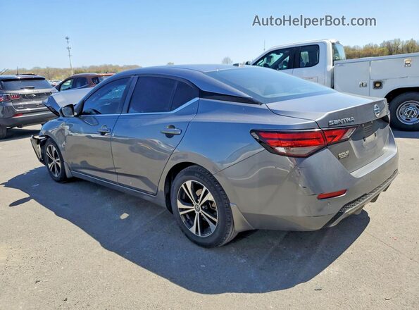 3N1AB8CV5NY205091 2022 NISSAN SENTRA Gray Задня ліва чверть