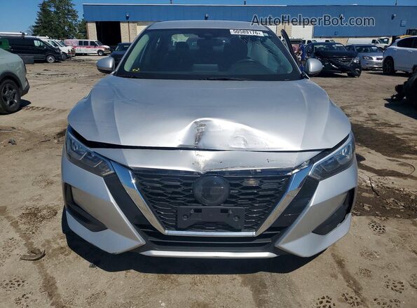 3N1AB8CV5NY223963 2022 NISSAN SENTRA Silver წინა ხედი