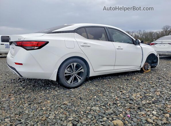 3N1AB8CV5NY282964 2022 NISSAN SENTRA White Trasero derecho