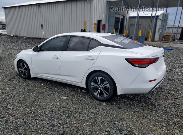 3N1AB8CV5NY282964 2022 NISSAN SENTRA White Trasero izquierdo