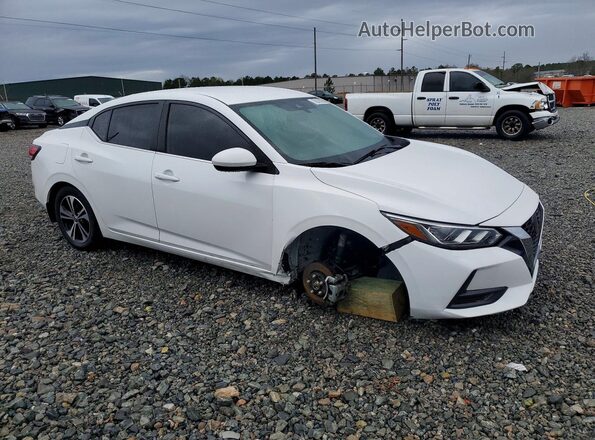 3N1AB8CV5NY282964 2022 NISSAN SENTRA White Delantero derecho