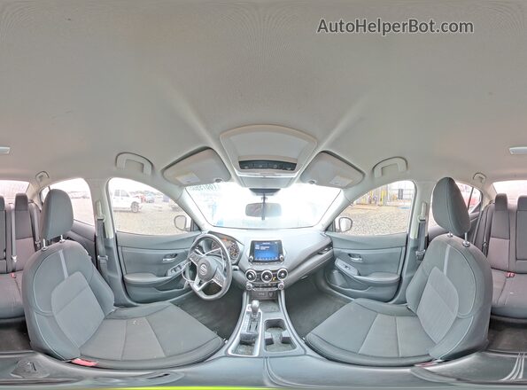 3N1AB8CV5NY282964 2022 NISSAN SENTRA White Vista interior de 360 grados