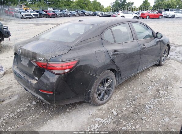 3N1AB8CV5NY306065 2022 NISSAN SENTRA Black უკანა მარჯვენა
