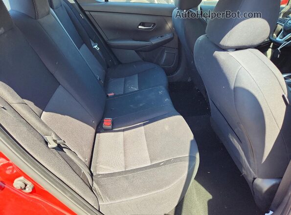 3N1AB8CV5PY223769 2023 NISSAN SENTRA Red Հետևի նստատեղերի տեսք