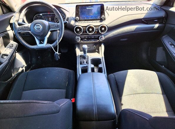 3N1AB8CV5PY223769 2023 NISSAN SENTRA Red Առջևի վահանակի տեսք
