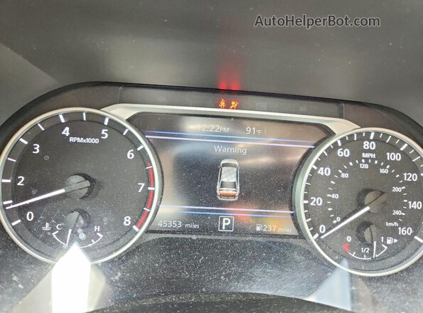 3N1AB8CV5PY269568 2023 NISSAN SENTRA Blue ხელსაწყოთა პანელის ხედი