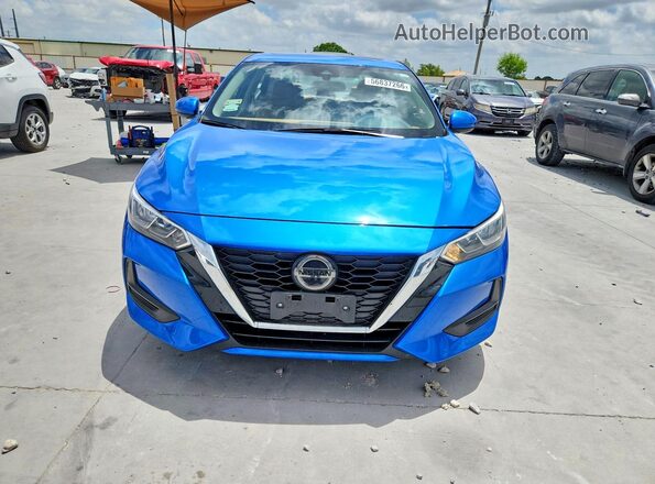 3N1AB8CV5PY269568 2023 NISSAN SENTRA Blue წინა ხედი
