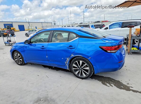 3N1AB8CV5PY269568 2023 NISSAN SENTRA Blue უკანა მარცხენა