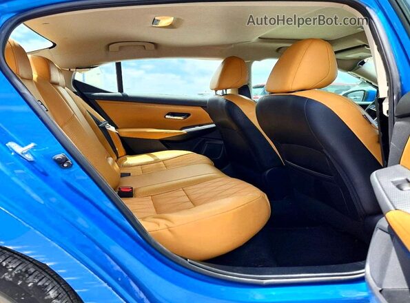 3N1AB8CV5PY269568 2023 NISSAN SENTRA Blue უკანა სავარძლების ხედი