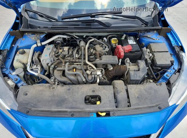 3N1AB8CV5PY269568 2023 NISSAN SENTRA Blue უკანა სალონის ხედი