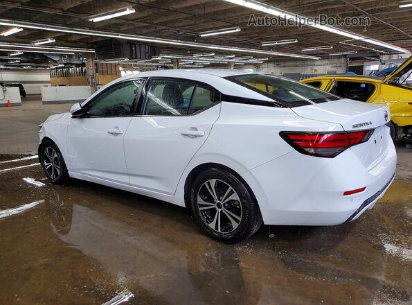 3N1AB8CV5PY293322 2023 NISSAN SENTRA White Trasero izquierdo