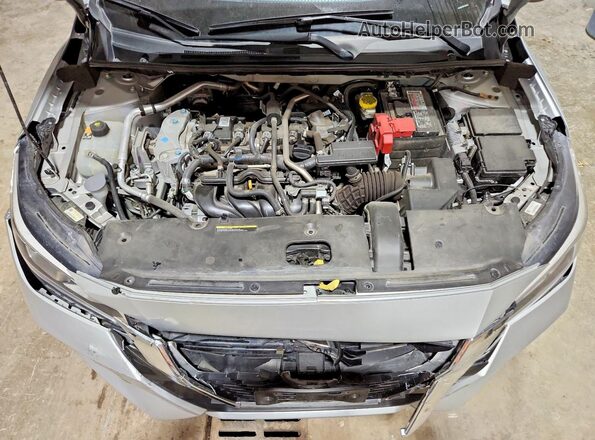 3N1AB8CV5PY298469 2023 NISSAN SENTRA Silver Widok komory silnika