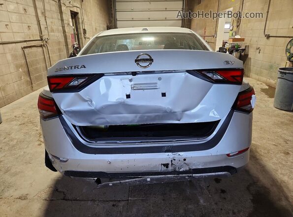 3N1AB8CV5PY298469 2023 NISSAN SENTRA Silver Widok wnętrza z przodu
