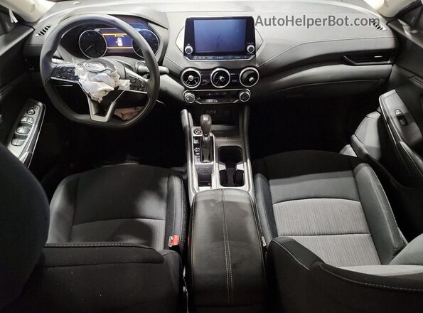 3N1AB8CV5PY298469 2023 NISSAN SENTRA Silver Widok zestawu wskaźników