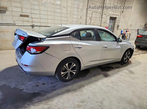 3N1AB8CV5PY298469 2023 NISSAN SENTRA Silver Przód prawy