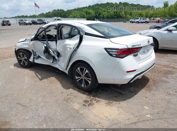 3N1AB8CV5PY301175 2023 NISSAN SENTRA Белый Задняя левая четверть