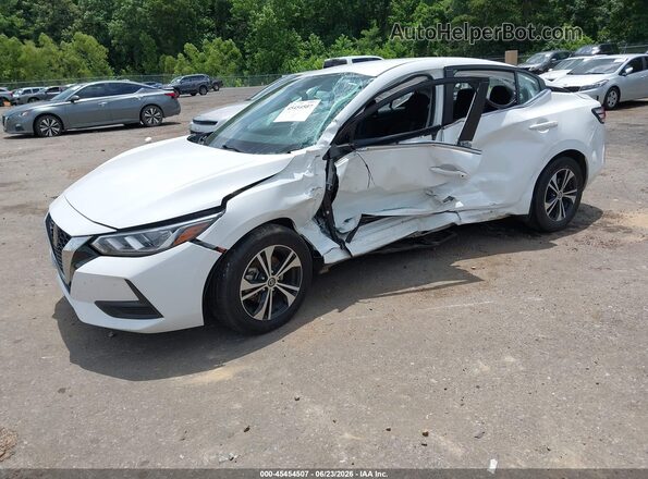 3N1AB8CV5PY301175 2023 NISSAN SENTRA Белый Передняя левая четверть