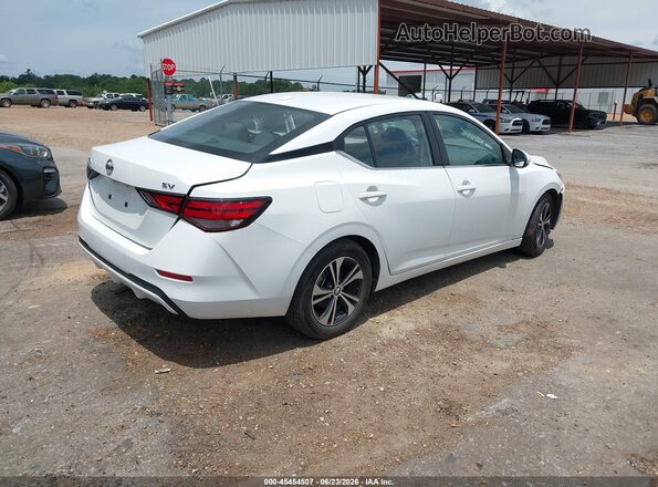 3N1AB8CV5PY301175 2023 NISSAN SENTRA Белый Задняя правая четверть