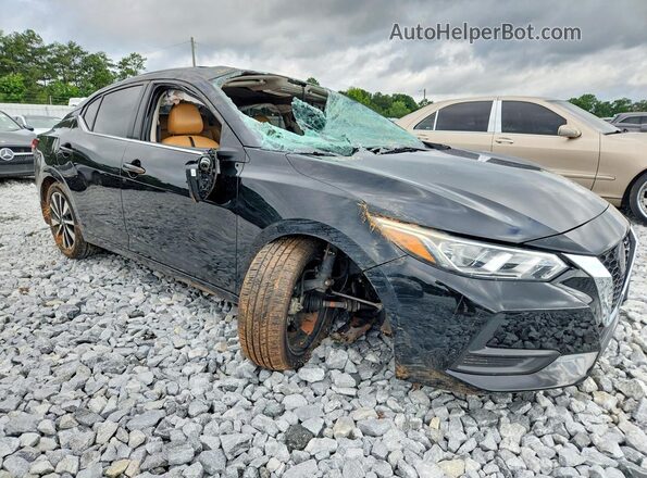3N1AB8CV5PY305193 2023 NISSAN SENTRA Черный Передняя правая четверть