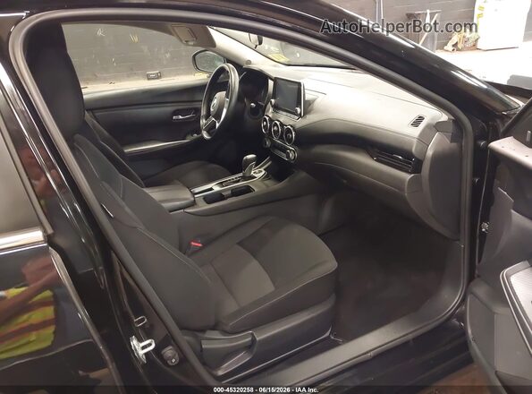 3N1AB8CV5PY311401 2023 NISSAN SENTRA Черный Вид салона спереди