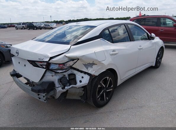 3N1AB8CV5RY205419 2024 NISSAN SENTRA Белый Задняя правая четверть