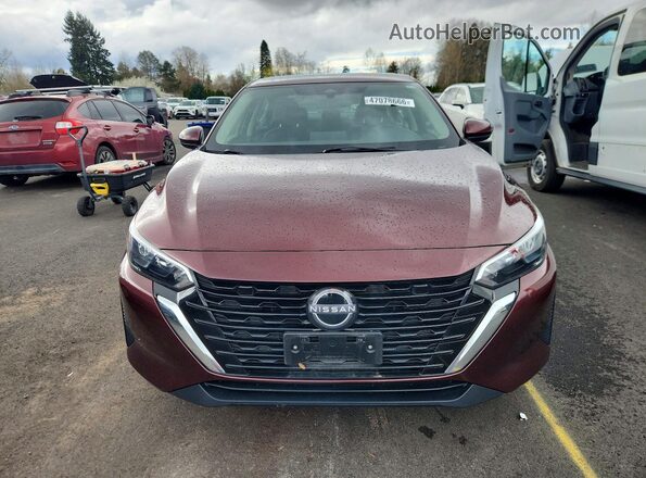 3N1AB8CV5RY209048 2024 NISSAN SENTRA Burgundy Widok z przodu