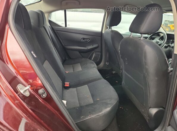 3N1AB8CV5RY209048 2024 NISSAN SENTRA Burgundy Widok tylnych siedzeń