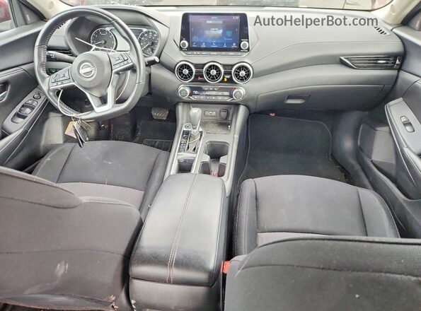 3N1AB8CV5RY209048 2024 NISSAN SENTRA Burgundy Widok deski rozdzielczej