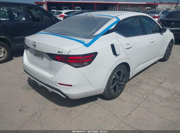 3N1AB8CV5RY263627 2024 NISSAN SENTRA Белый Задняя правая четверть