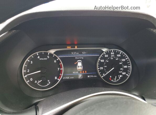 3N1AB8CV5RY285952 2024 NISSAN SENTRA Gray Instrument cluster view