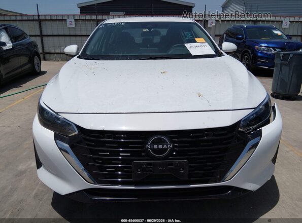 3N1AB8CV5RY289841 2024 NISSAN SENTRA White ხელსაწყოთა პანელის ხედი