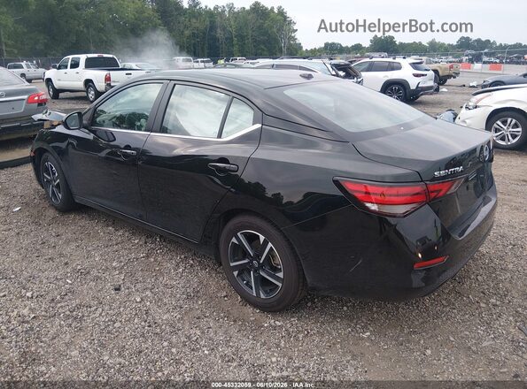 3N1AB8CV5RY309053 2024 NISSAN SENTRA Черный Задняя левая четверть