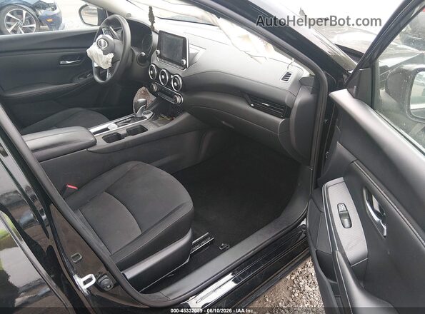 3N1AB8CV5RY309053 2024 NISSAN SENTRA Черный Вид салона спереди