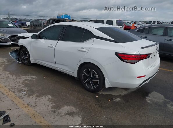 3N1AB8CV5RY357572 2024 NISSAN SENTRA Белый Задняя левая четверть