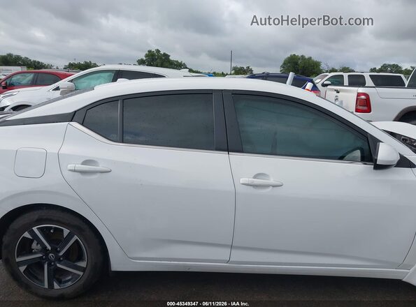 3N1AB8CV5RY357572 2024 NISSAN SENTRA Белый Вид щитка приборов