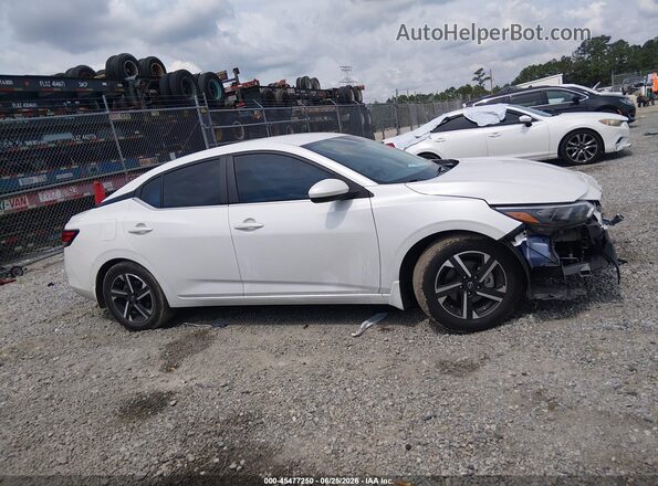 3N1AB8CV5RY360875 2024 NISSAN SENTRA White Widok wnętrza 360 stopni